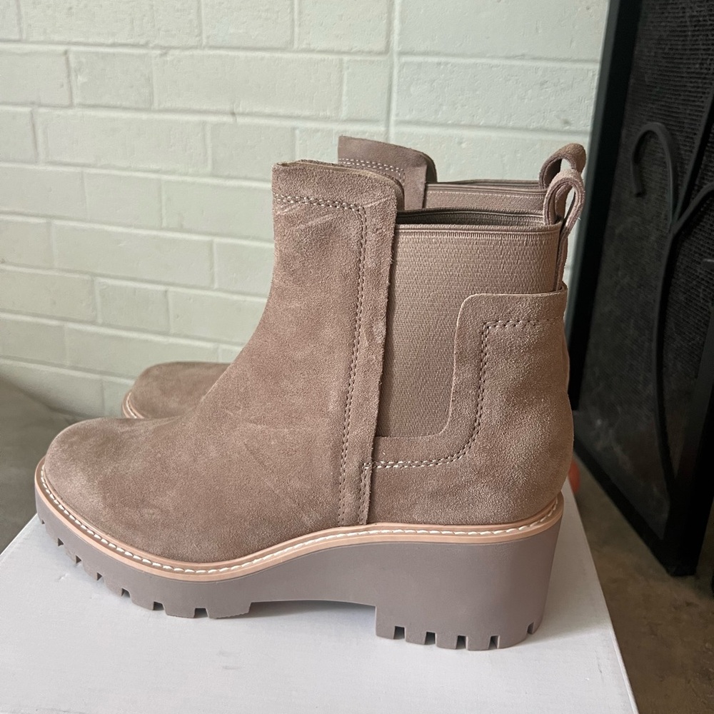 Dolce Vita wedge boots